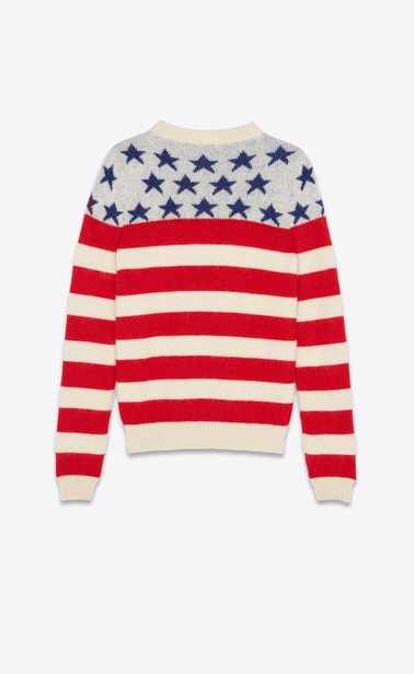 flag jacquard jumper